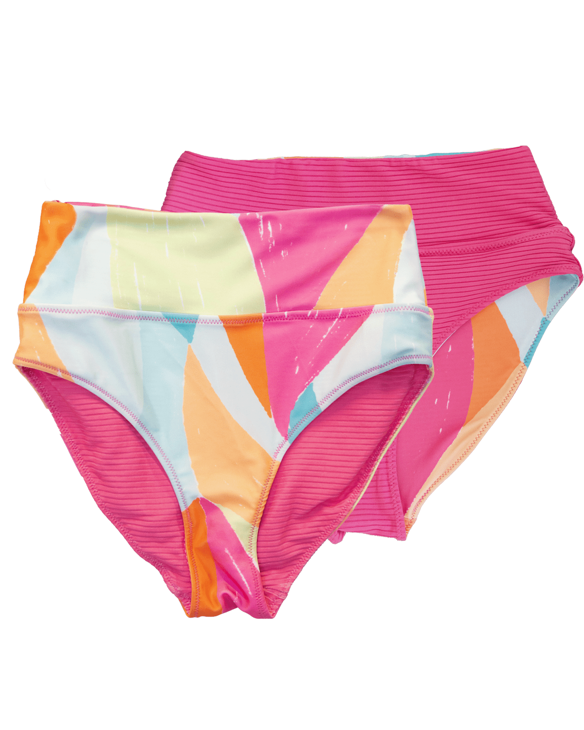 Crest Reversible High Rise Bottom – Nani Swimwear