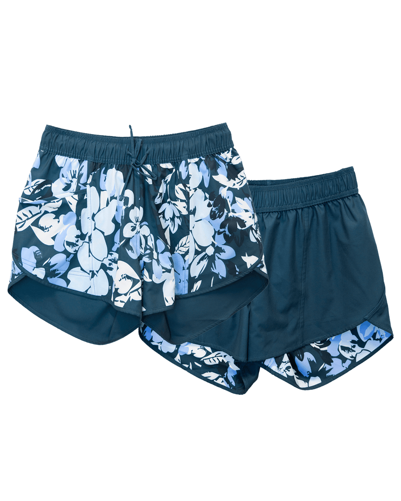 Luna Hybrid Reversible High Rise Short – Nani Swimwear Luna Hybrid Reversible High Rise Short – Nani Swimwear
