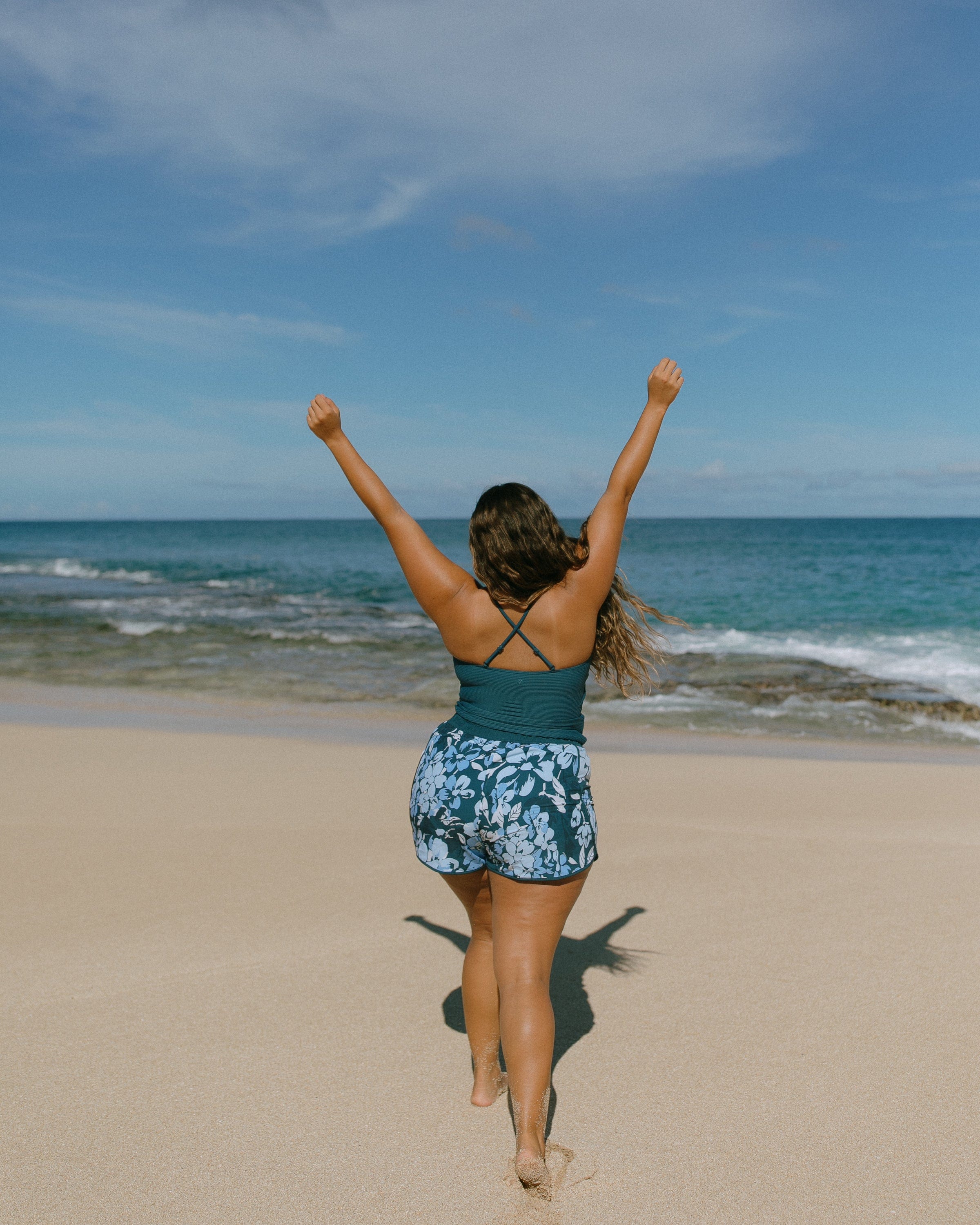 Luna Hybrid Reversible High Rise Short – Nani Swimwear