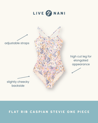 Caspian Flat Rib Stevie One Piece