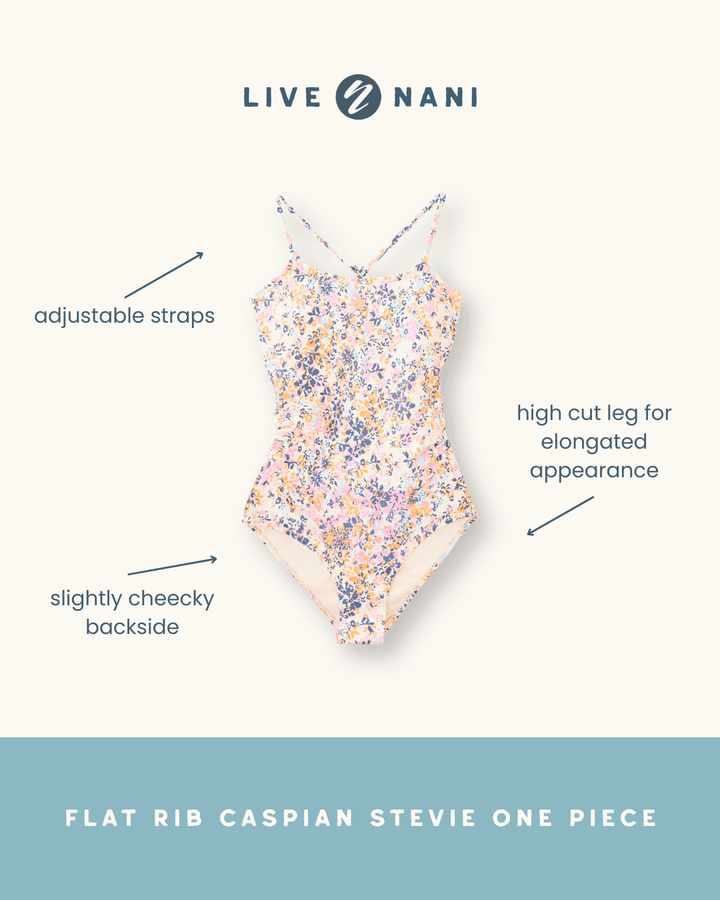 Caspian Flat Rib Stevie One Piece