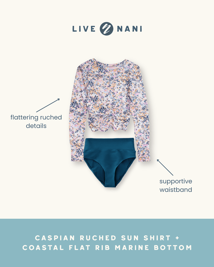Caspian Ruched Sun Shirt