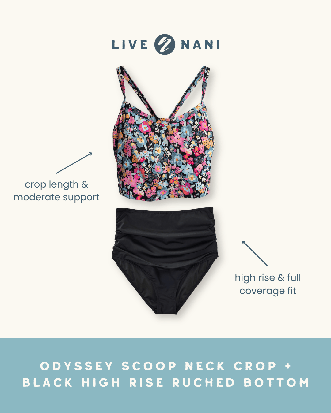 Odyssey Scoop Neck Crop