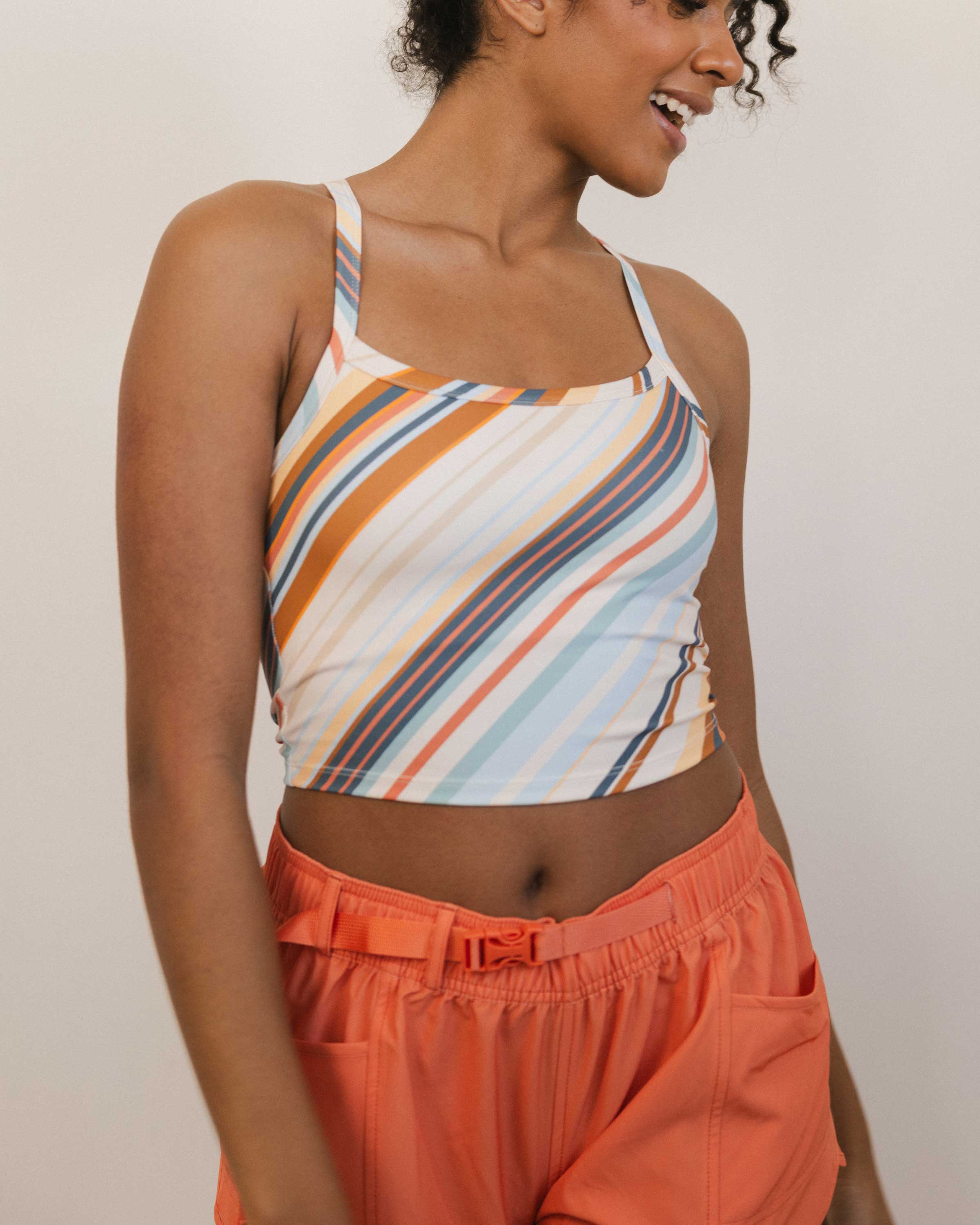 【あんな様】Multicolor Stripe TankTop 大人気アイテム 【あんな様】Multicolor Stripe TankTop Multicolor