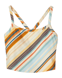 Cascade Stripe Longline Bra