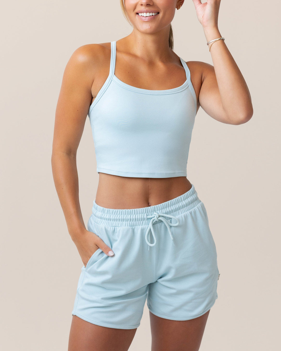 Sky Cloud Longline Bra