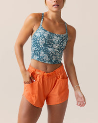 Wild Flower Longline Bra