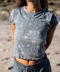 Summit Floral Modal Valley Tee