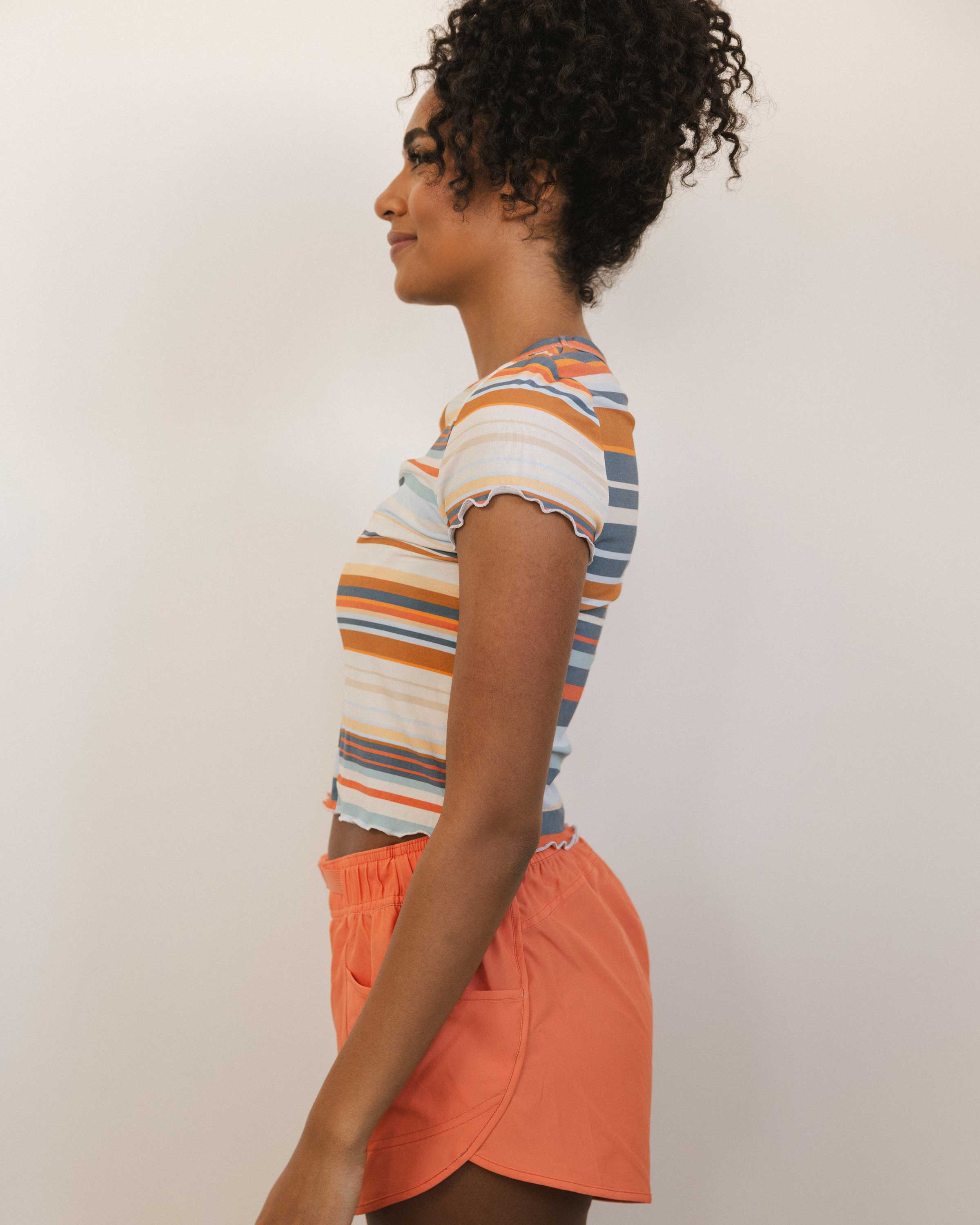 Cascade Stripe Modal Valley Tee
