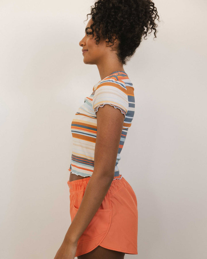 Cascade Stripe Modal Valley Tee