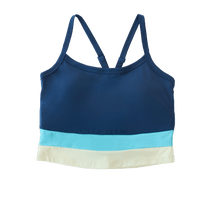 Coastal Juniper Colorblock Bra
