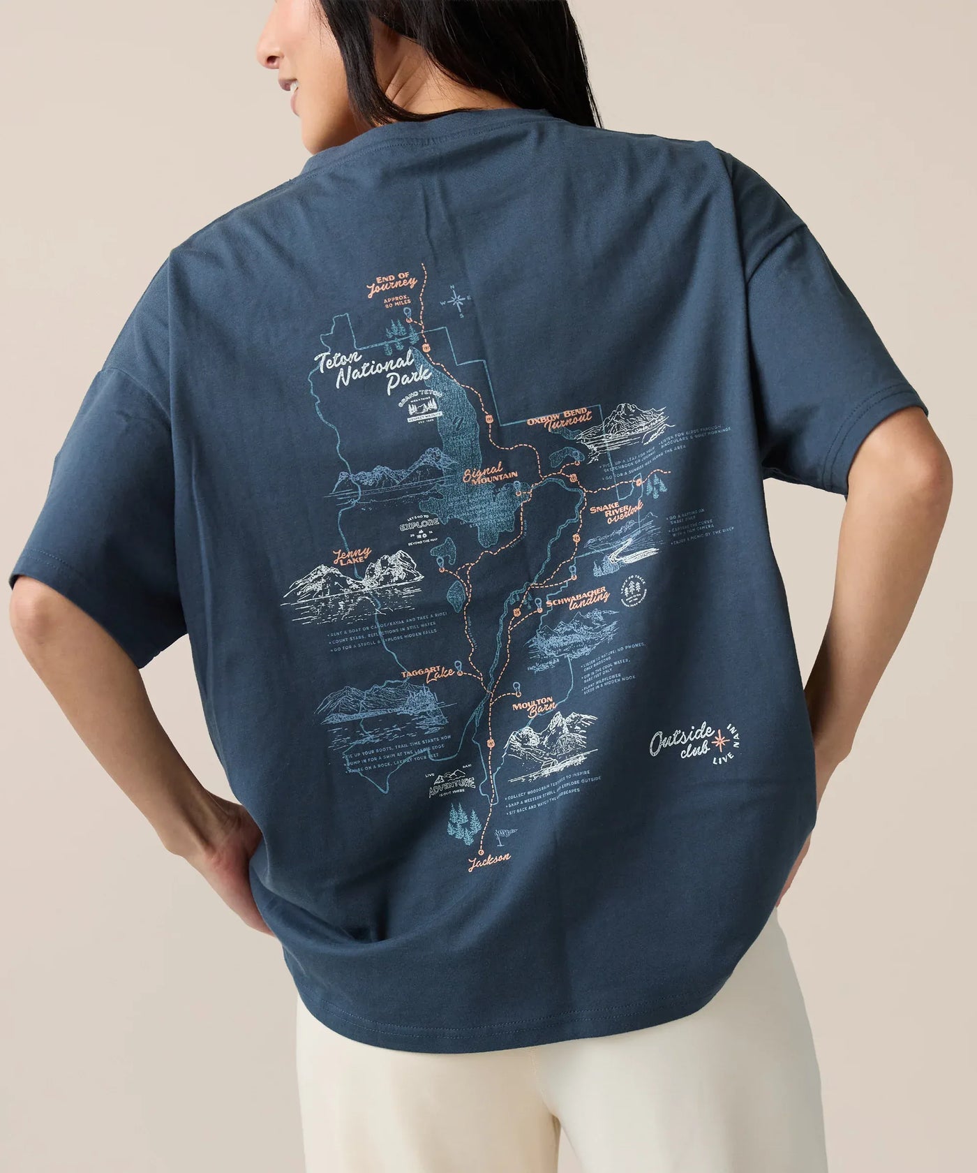 Grand Teton Oversized Tee