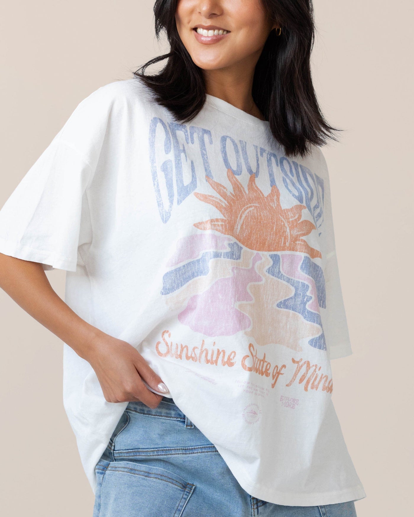Sunshine Oversized Tee