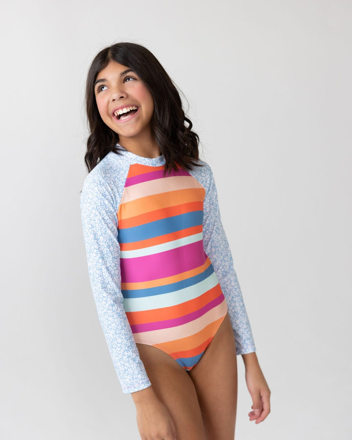 Girls Alany Long Sleeve One Piece