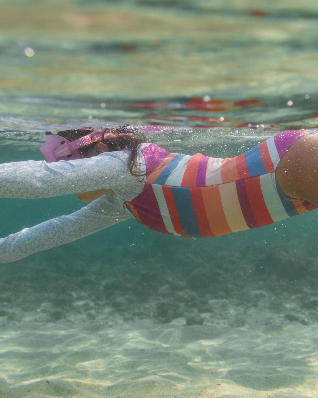 Girls Alany Long Sleeve One Piece