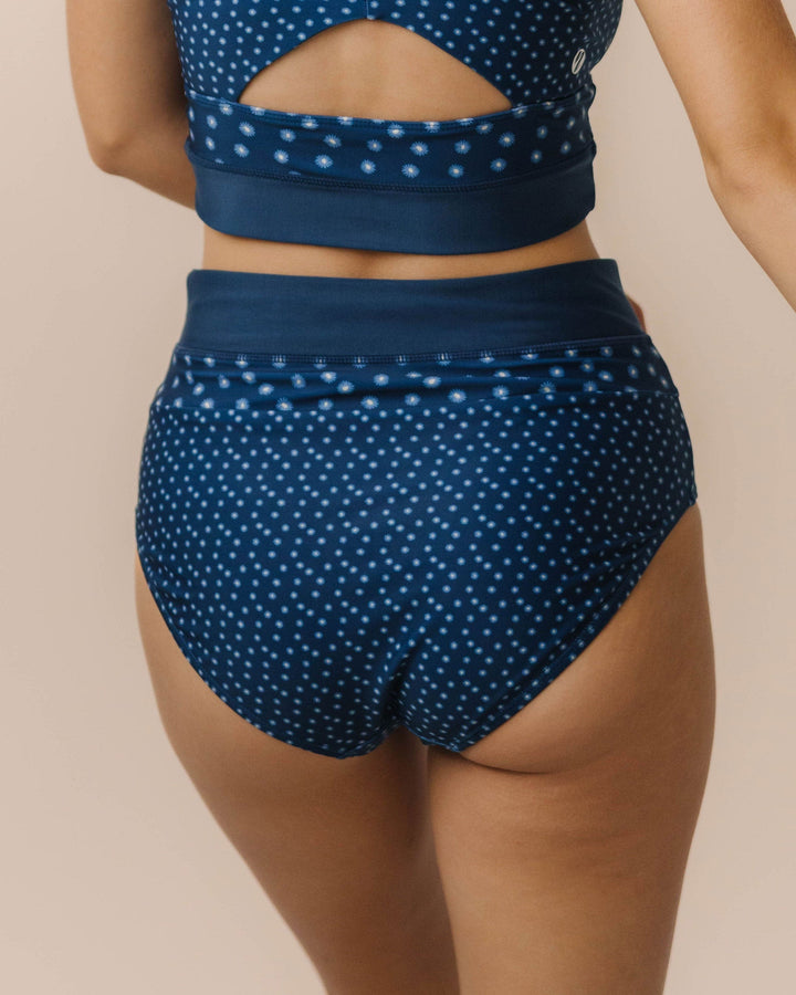 Coastal Daisy Colorblock Bottom