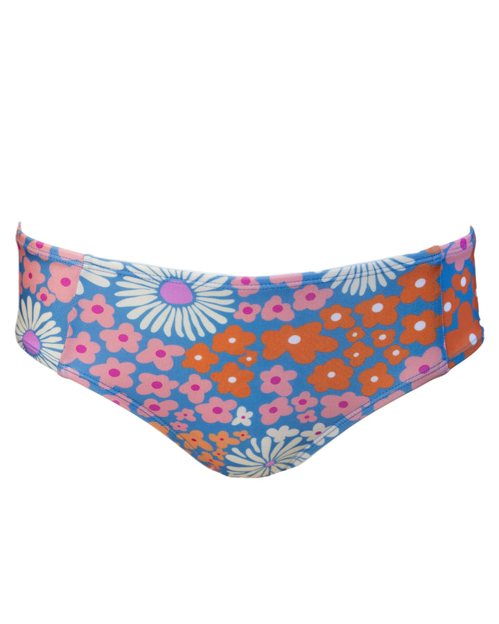 Floral Waves Bikini Bottom