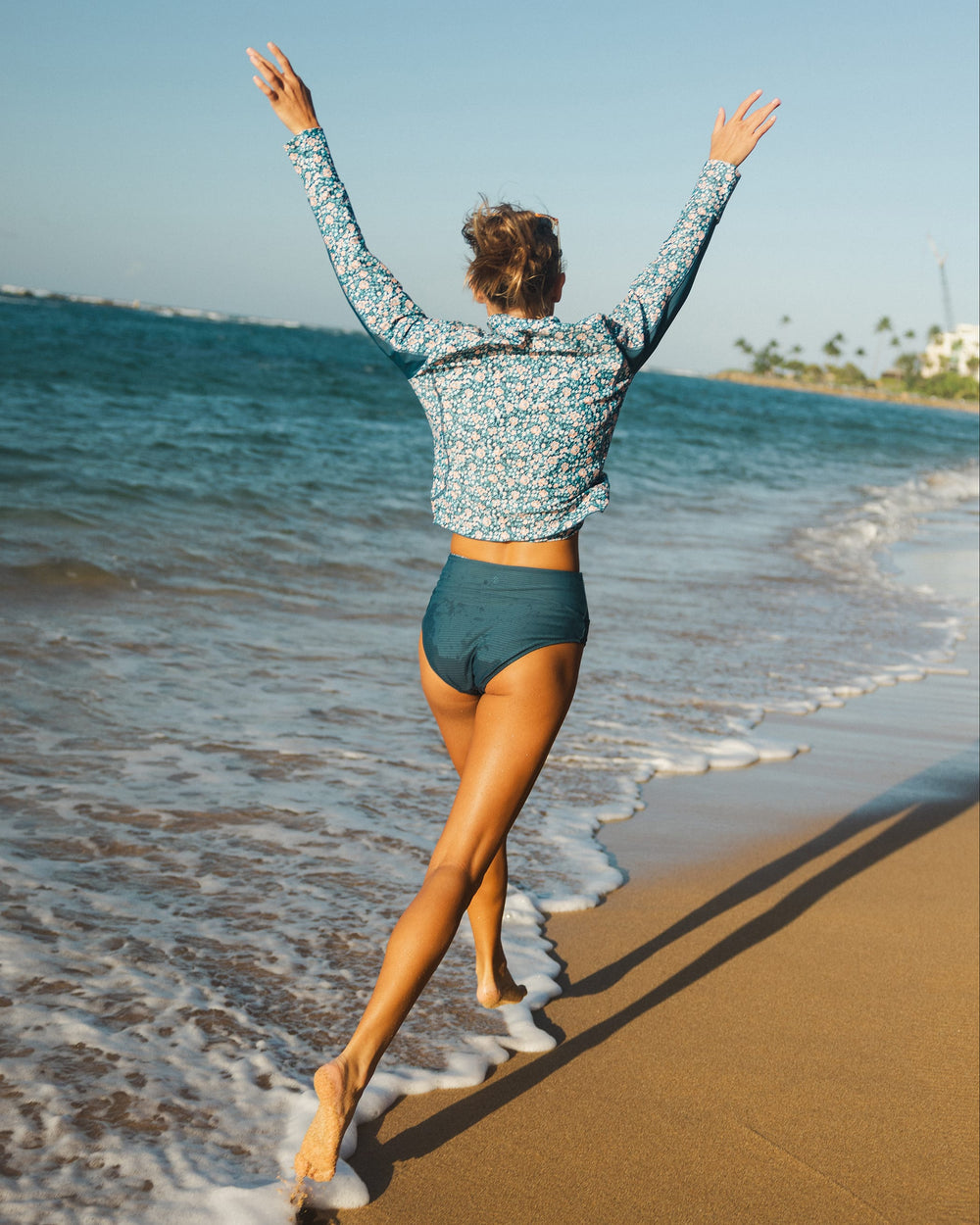 Sumner Flat Rib Reversible High Rise Bottom