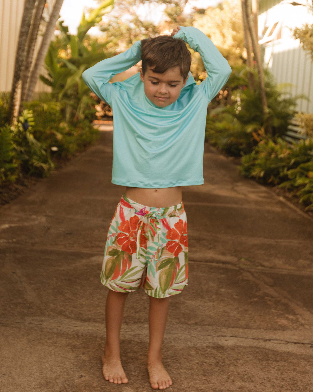 Boys Tropics Board Short – Nani Swimwear - Main Image