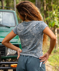 Summit Floral Modal Valley Tee