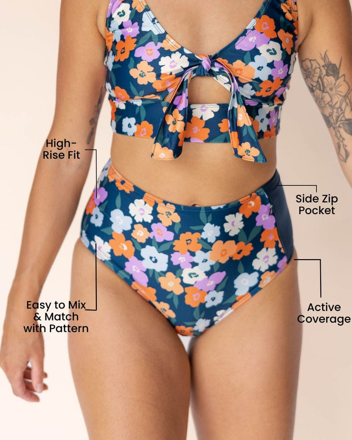 Brookside Zip Pocket Bottom