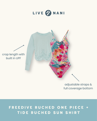 Freedive Ruched One Piece