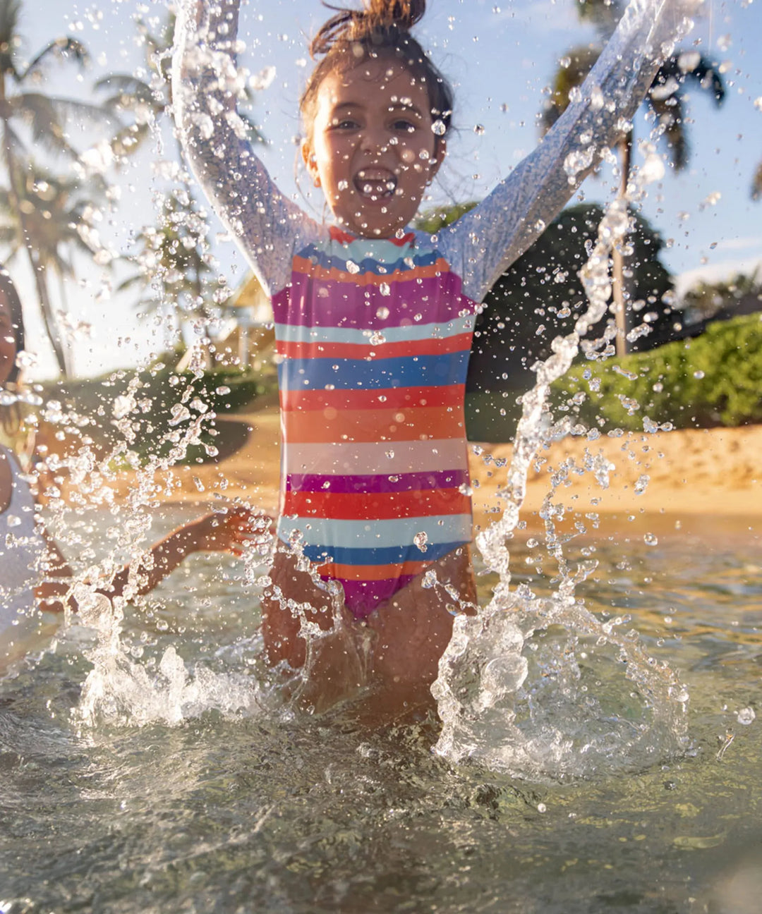 Girls Alany Long Sleeve One Piece