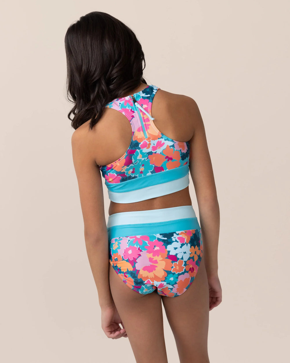 Girls Bellevue Cut Back Crop Set