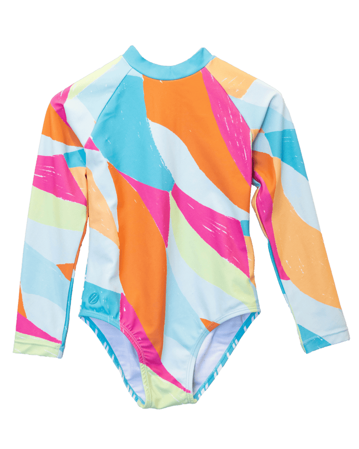 Crest Mini Long Sleeve One Piece