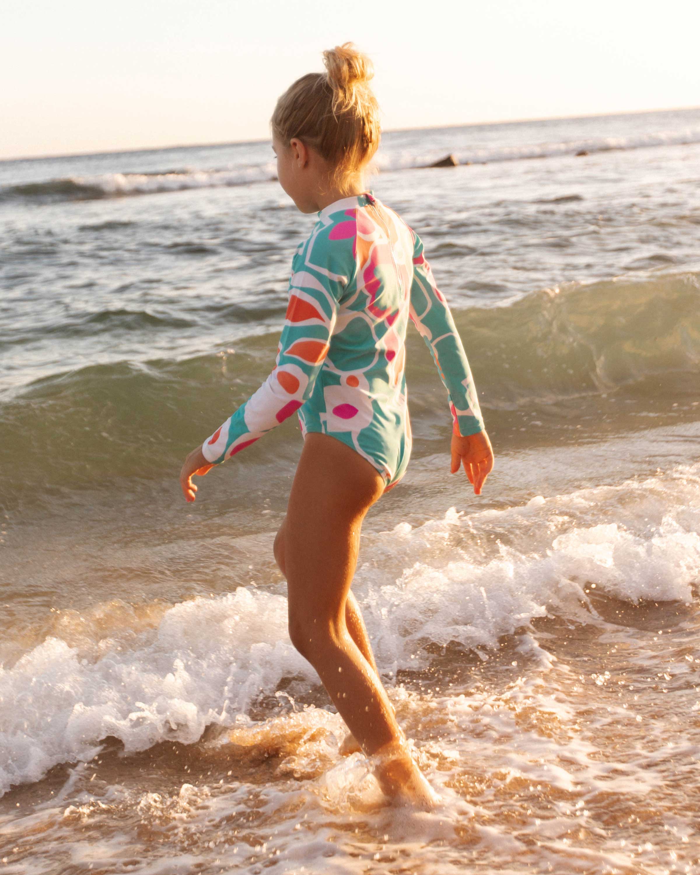 Ella Girls Long Sleeve One Piece – Nani Swimwear