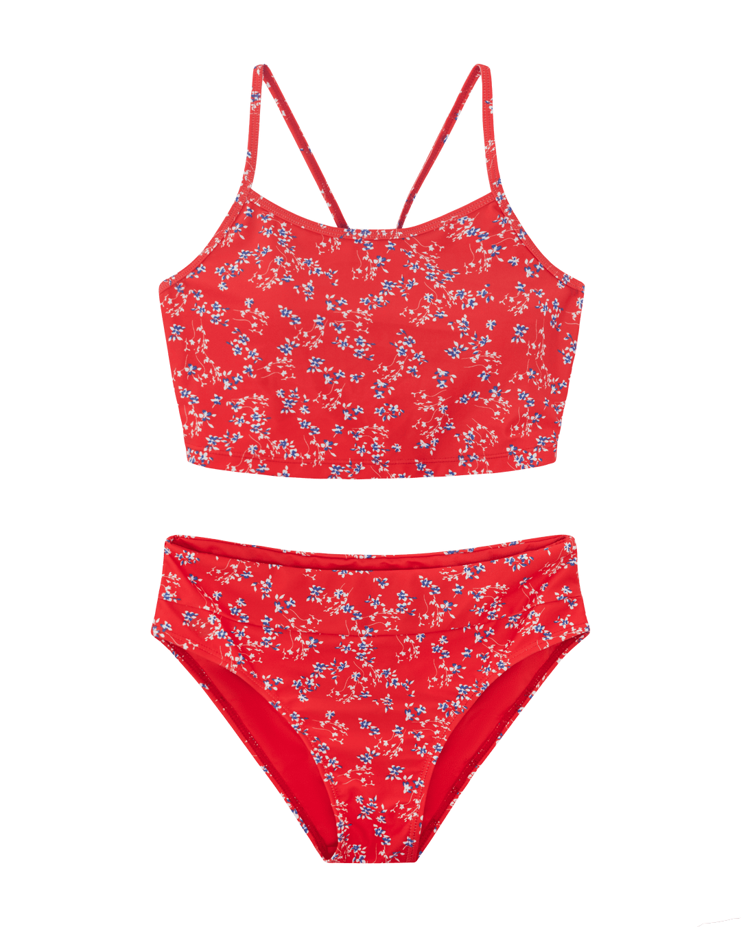 Girls Cardinal Bay Longline Bikini Set