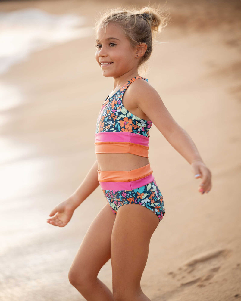Girls Mai Cut Back Crop Set