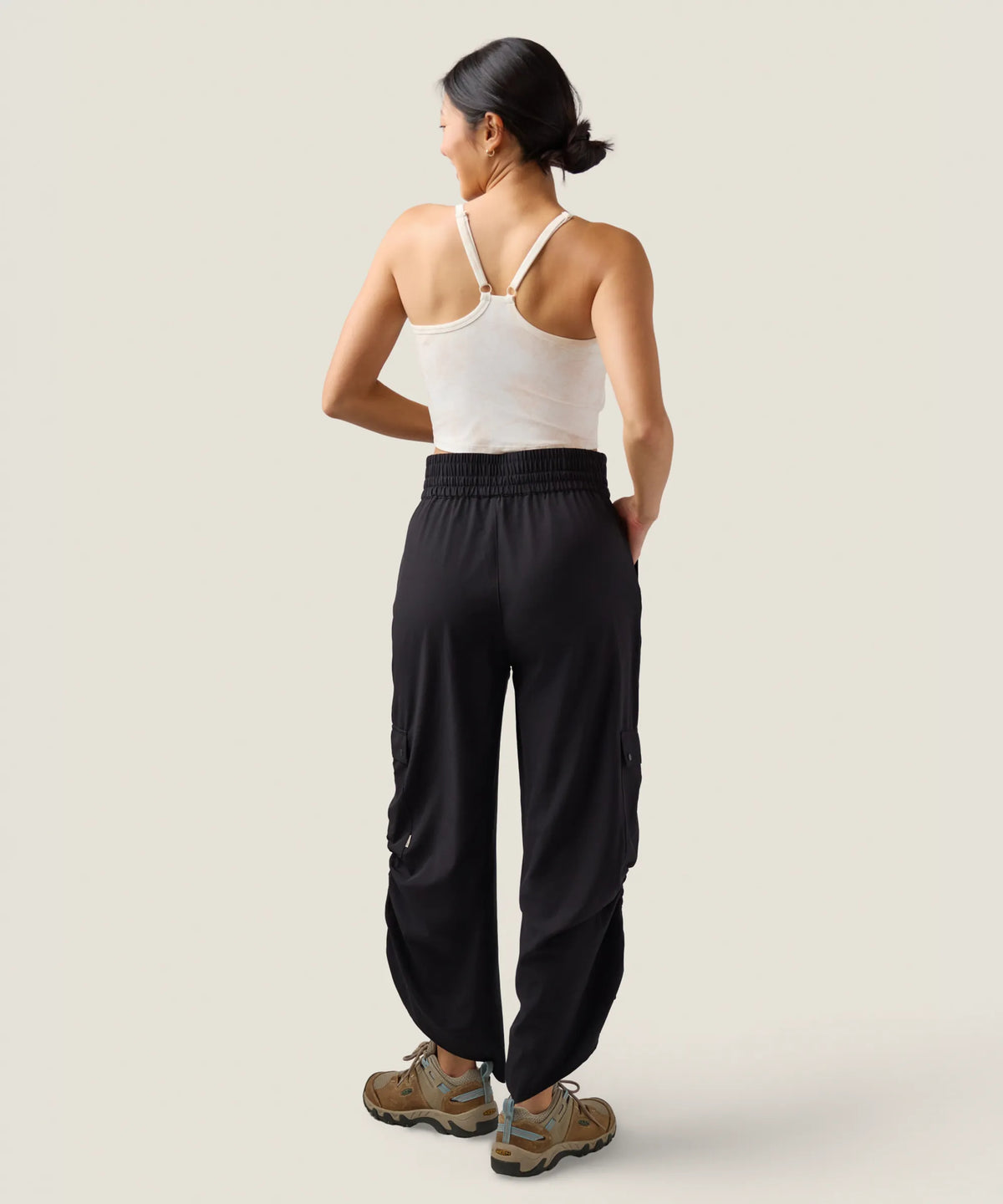 Black Trekker Pant