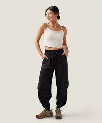 Black Trekker Pant