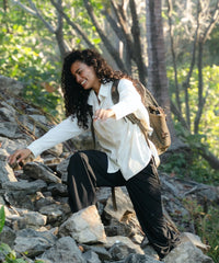 Black Trekker Pant