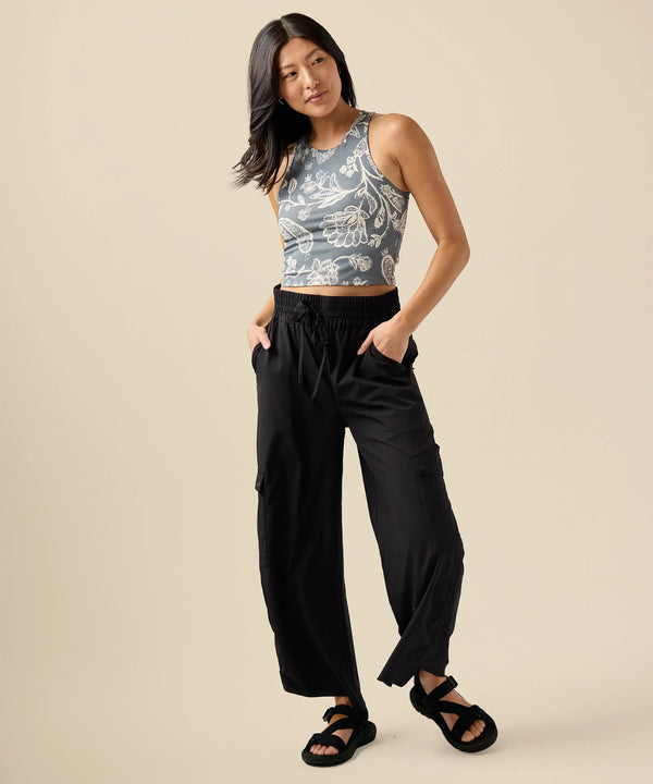 Black Trekker Pant