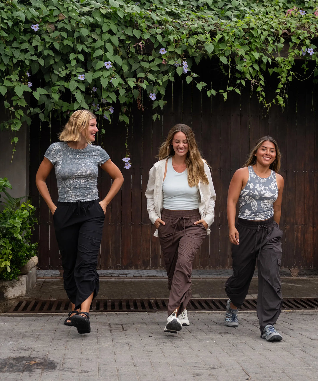 Black Trekker Pant