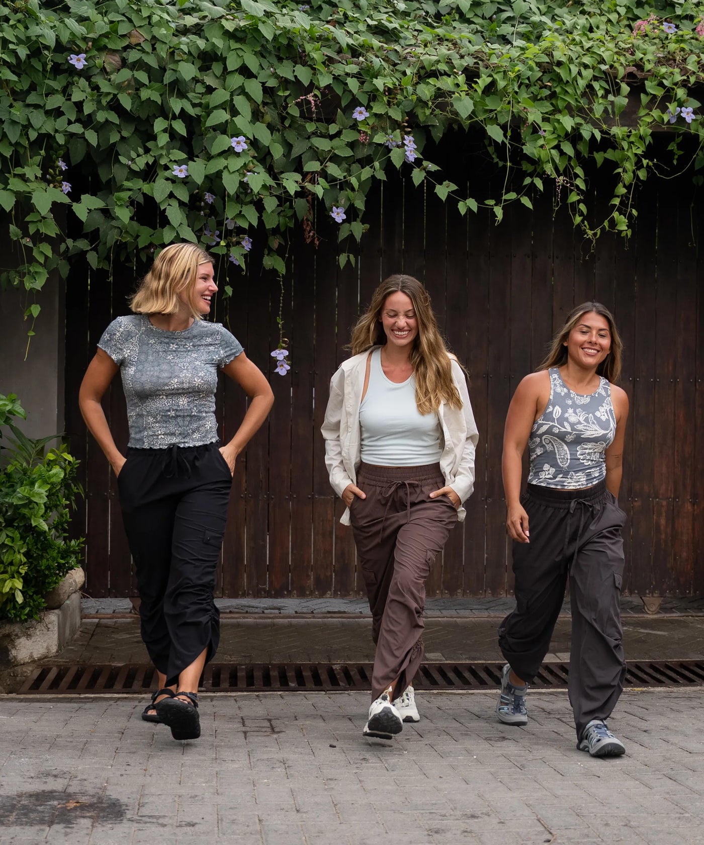 Black Trekker Pant