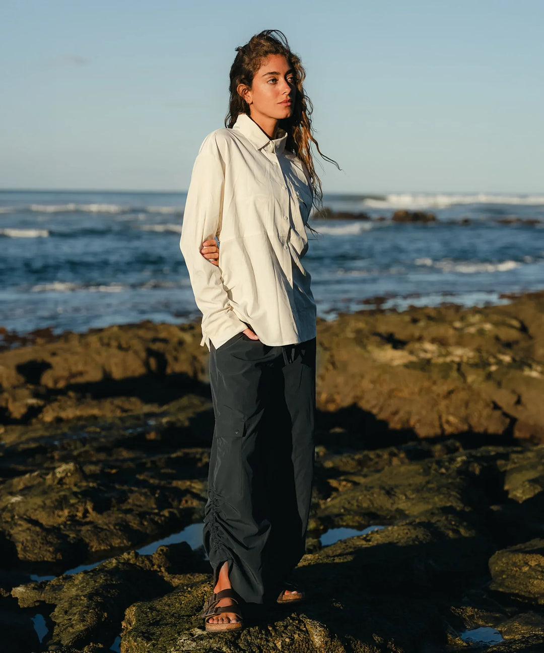 Black Trekker Pant
