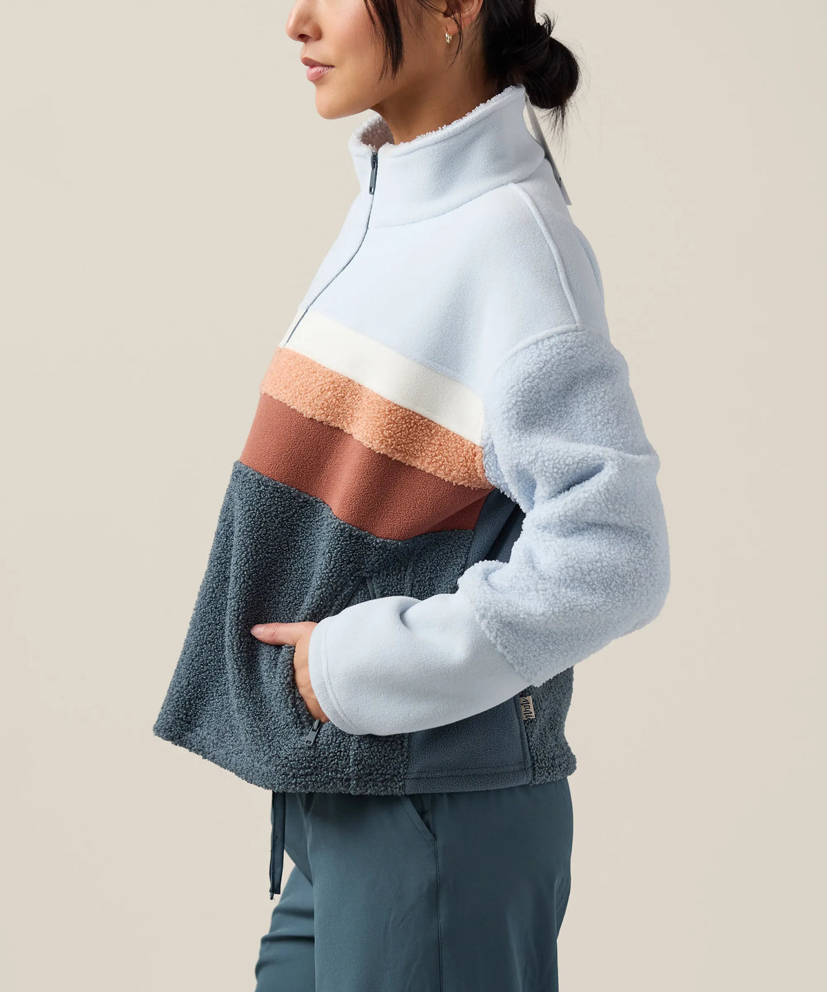 West Colorblock Fleece