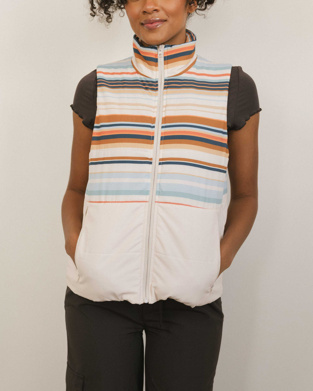 Cascade Stripe Trails Vest
