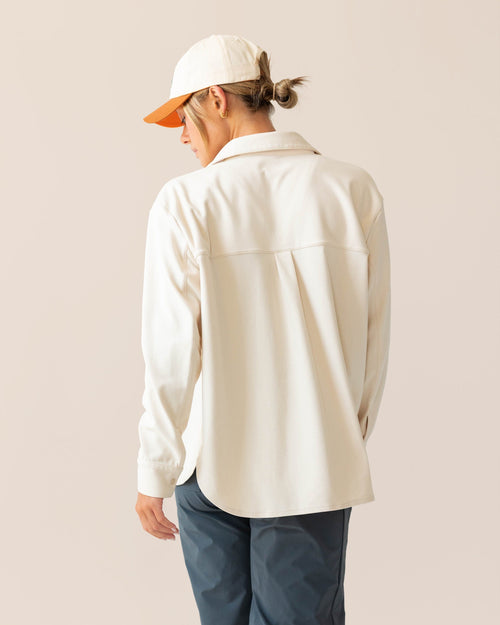 Alpine Sand Cloud Base Camp Button Up