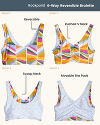 Rockpoint 4-Way Reversible Bralette
