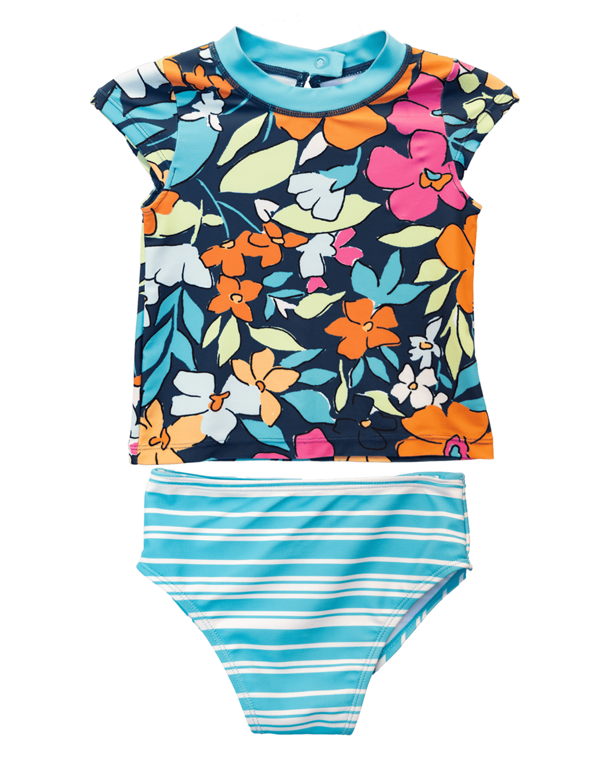 Girls Mini Mai Swim Tee Set