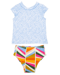 Girls Mini Ostler Swim Tee Set