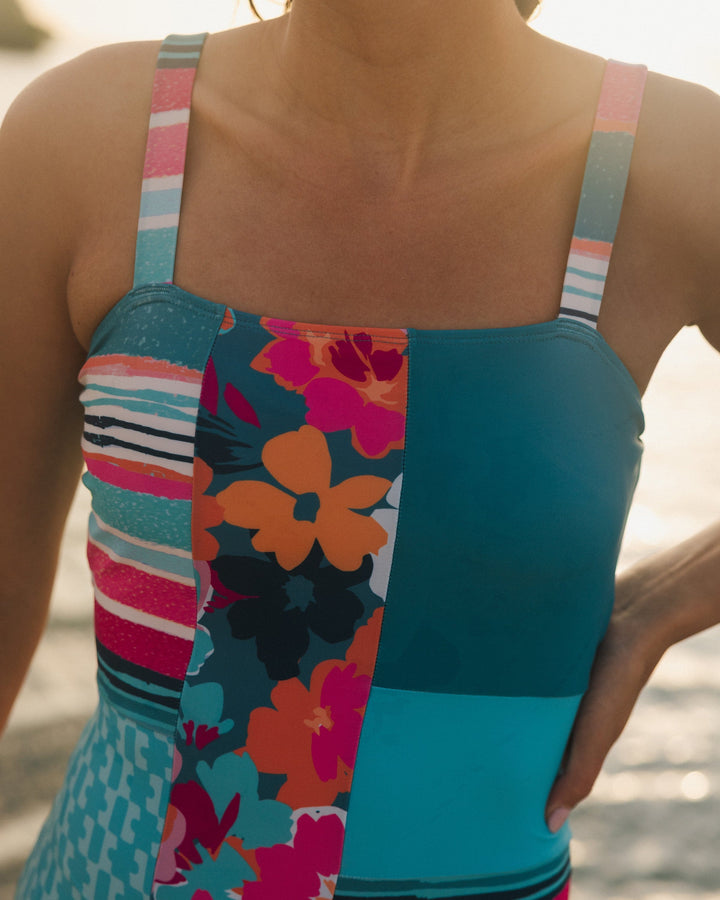 Bellevue Patchwork One Piece