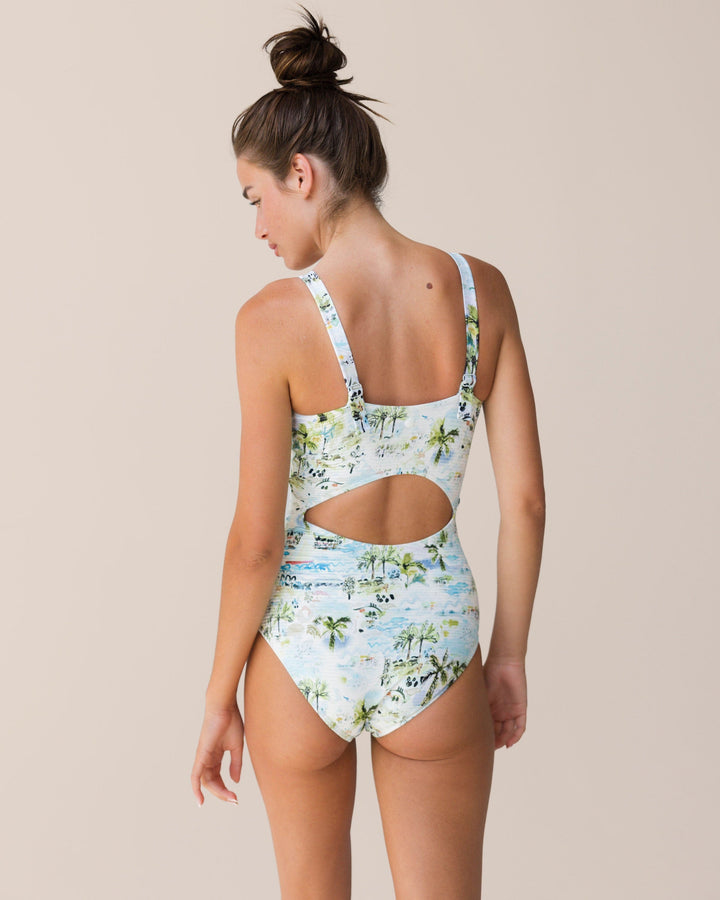 Beach Break Flat Rib Harbor One Piece
