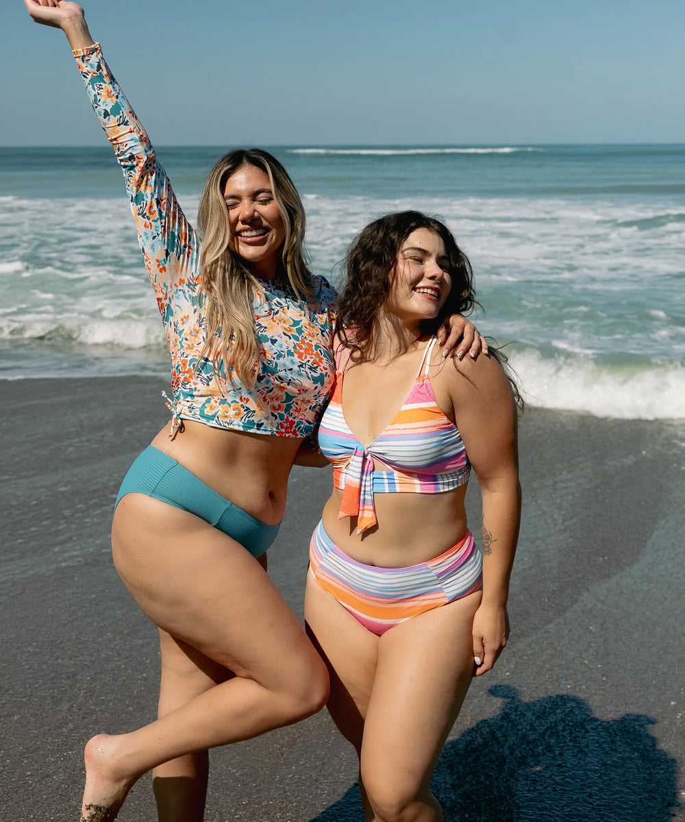 Still Water Flat Rib Bikini Bottom