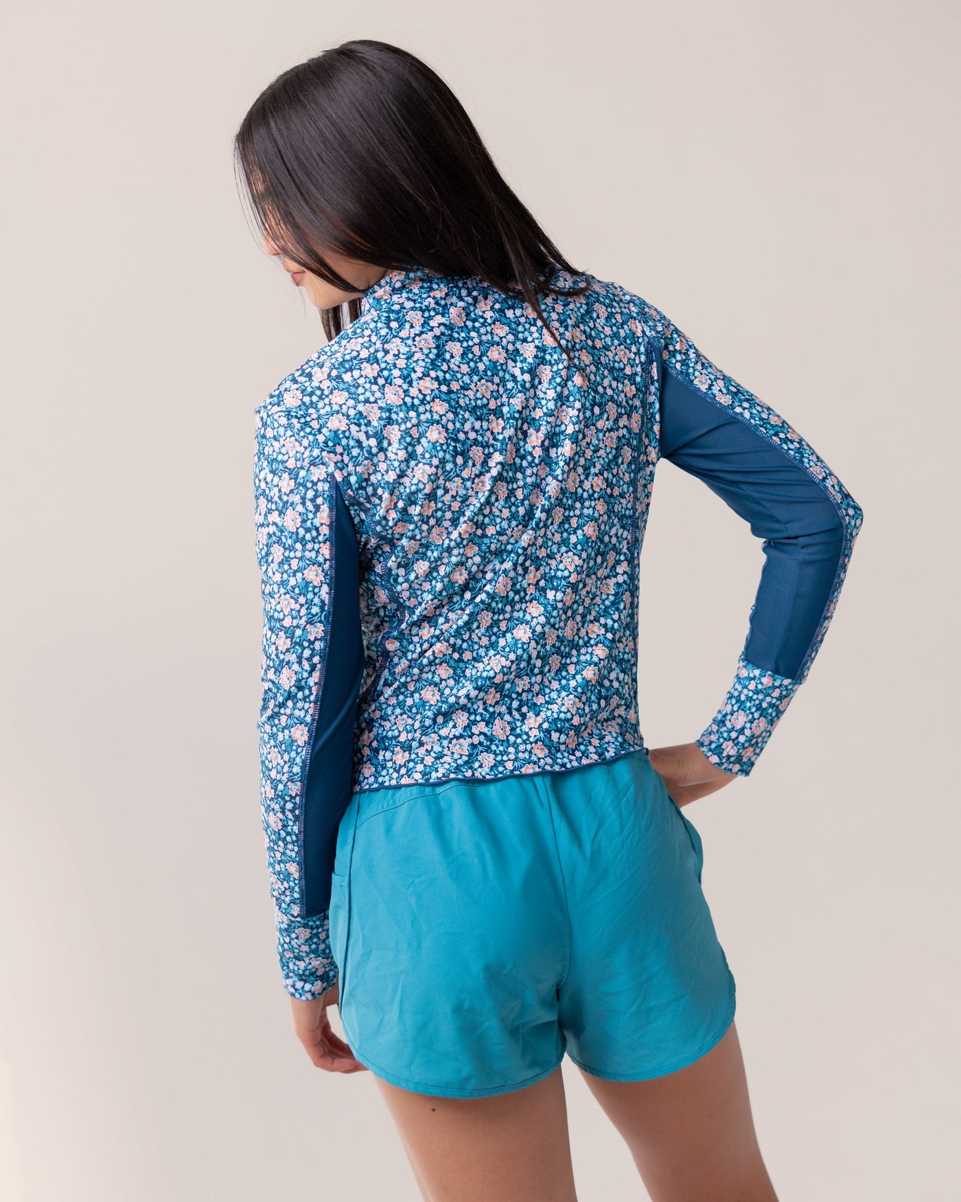 Sumner Cropped Half Zip Rashguard
