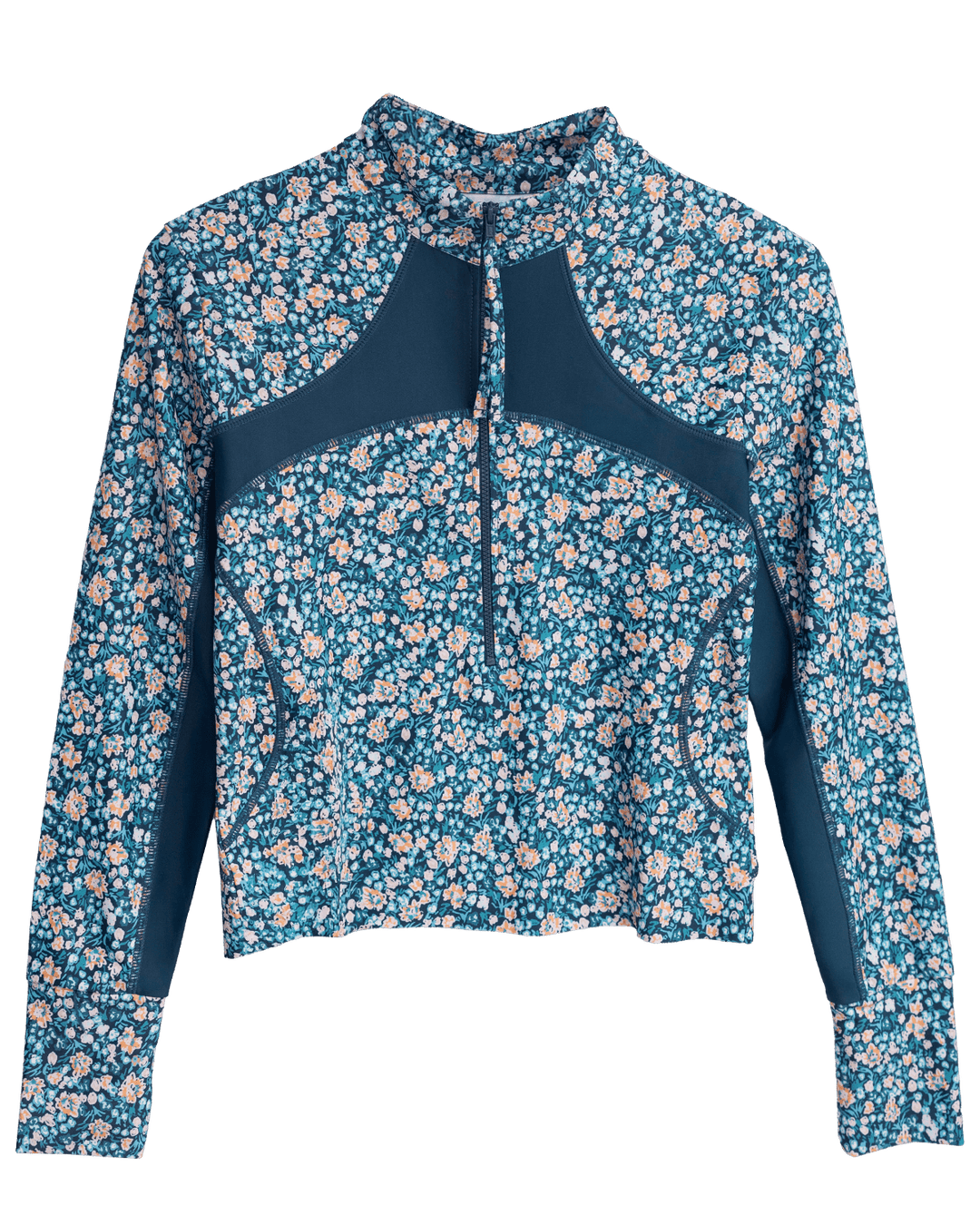 Sumner Cropped Half Zip Rashguard
